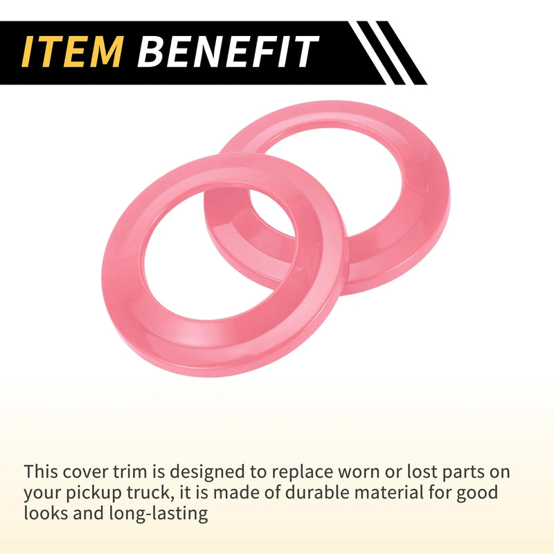 Jeep Wrangler JK (2007-2014) Pink A Pillar Speaker Ring Cover Trim