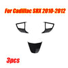 Cadillac SRX 3x Carbon Fiber ABS Steering Wheel Cover Trim (2010–2012)