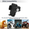 Motorcycle Motorcycle Phone Mount Holder 4.7-7.2 Phones ABS