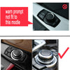 BMW 1 2 3 4 5 6 X1 X3 X4 X5 X6 Aluminium Alloy Multimedia Knob Cover