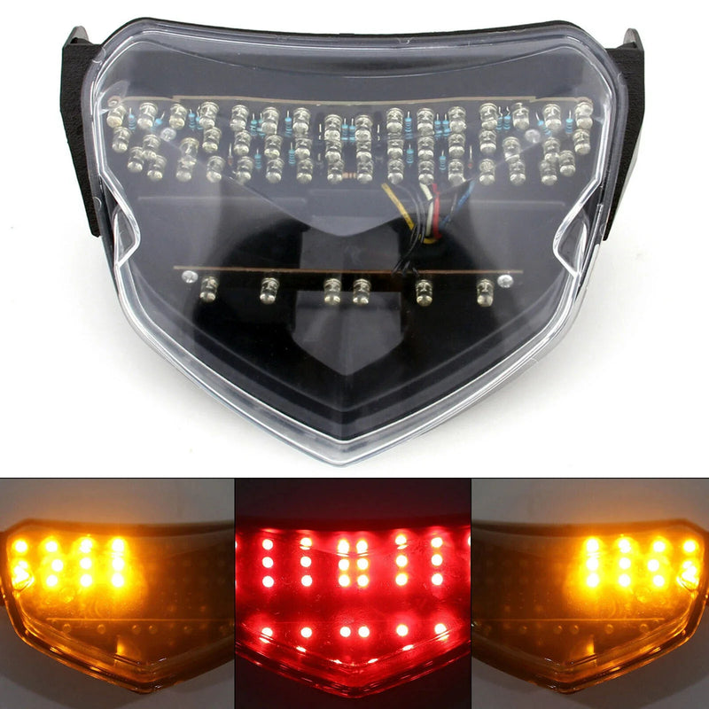 Suzuki GSXR 600 / 750 (2004-2005) Clear Tail Light Turn Signals
