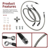 Arctic Cat DVX 400 3x Stainless Braided Brake Lines (2004–2004)