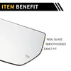 Ford F-250 F-350 Heated Upper Left Mirror Glass (2011-2016)