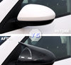 Mazda 3 2X Carbon Fiber Side Mirror Horn Cover Cap Trim (2014–2016)