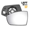 Ford EcoSport Left Side Heated White Mirror Glass (2013-2023)