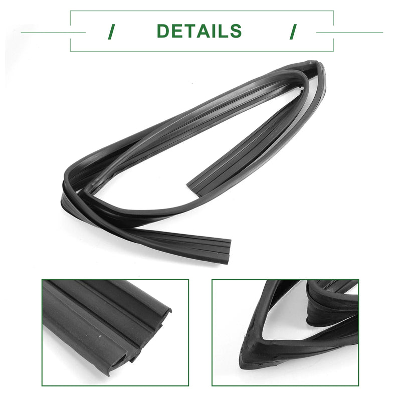 Honda Fit Rear Left Door Window Run Channel Seal Strip (2007-2019)