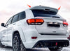 Jeep Grand Cherokee 2013-2021 Glossy White 1 x Rear Roof Spoiler Window