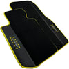 BMW X5M F95 SUV with Carbon (2020-2024) 2 x AutoWin Black Floor Mats