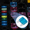 Car, Boat, Truck, RV, Motorcycle Blue 25 Pcs Maxi Fuse 60A Blade Fuse