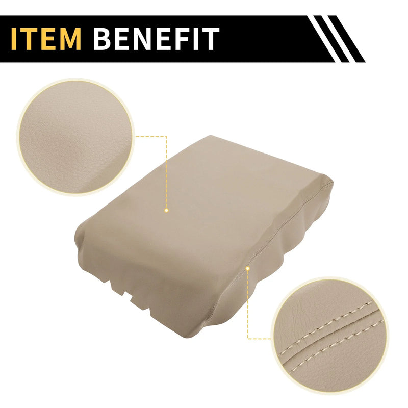 Nissan Titan Microfiber Leather Console Pad Cover (2004-2014)