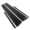 VW Jetta 4 Pcs Door Trim Pillar Posts Black Covers (2012-2018)