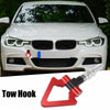 BMW 3 5 7 Series Z3 Z4 Red Screw-On Tow Hook Triangle Ring (1998-2023)