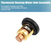Yamaha 2 x Car Engine Coolant Thermostat Housing Assembly