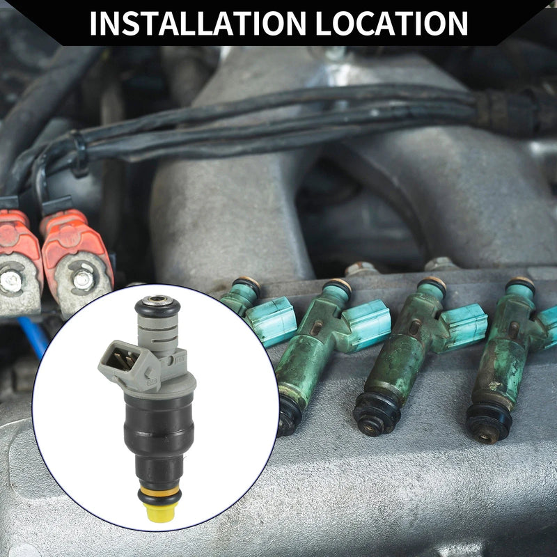 Ford F-150 (1997-1998) 4.2L Black Fuel Injector 6 x Pcs