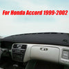 Honda Accord Dashboard Cover Pad Black Leather (1999–2002)