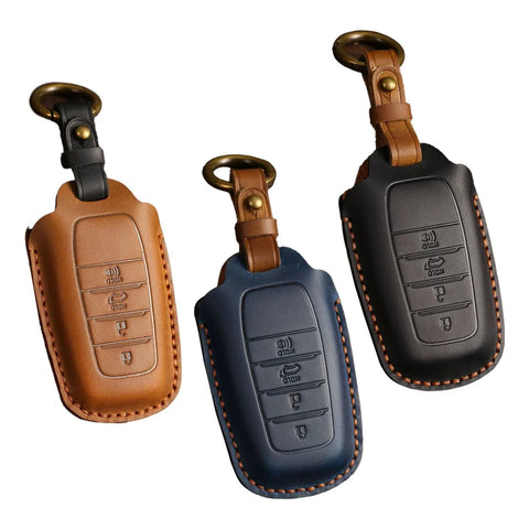 Toyota Prado Innova Leather Key Shell Cover (2010-2023)