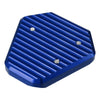 Suzuki GSXS 750 (2017-2022) Black Blue Motorcycle Kickstand Plate Pad