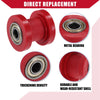 Motorcycle Mini Bike ATV 125cc Red 8mm Chain Roller Pulley Tensioner