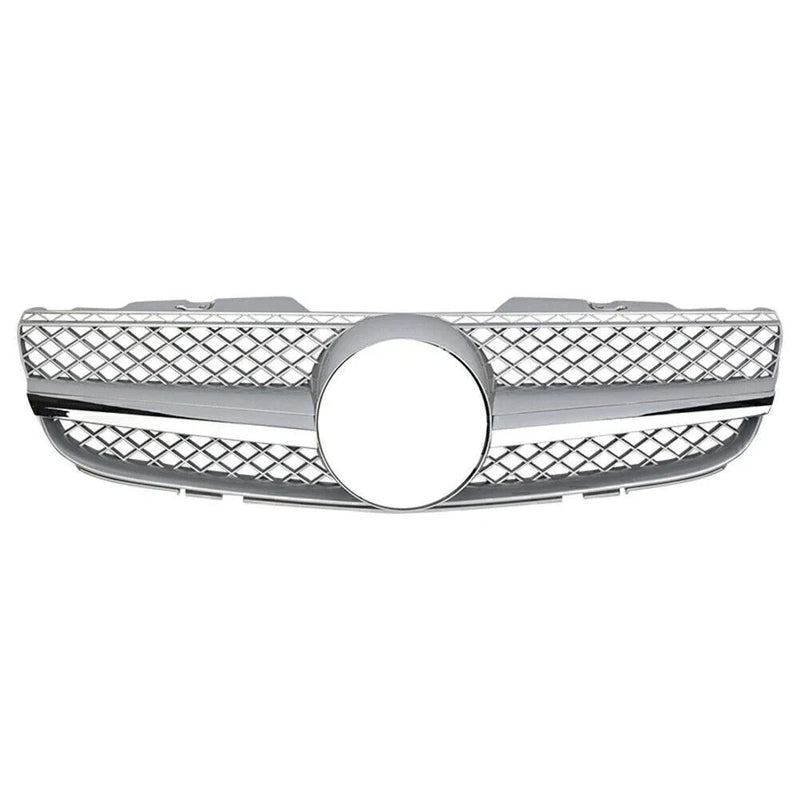 Mercedes Benz R230 SL550 SL63 Front Bumper Upper Mesh Grille (2007-2008)