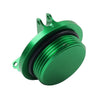 Kawasaki Z750 ZX6R ZX636 ZX10R Engine Oil Filler Cap Cover Green (2004-2023)