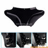 Harley Suzuki Intruder 1400 800 1500 Black Batwing Fairing w/Mounts