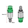 Honda Yamaha Green 2 x M5x0.8 Motorcycle Screw Fork Air Bleeder Valve