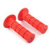ATV MX Dirt Bike Enduro Red Rubber 7/8" & 1" Pro Hand Grips