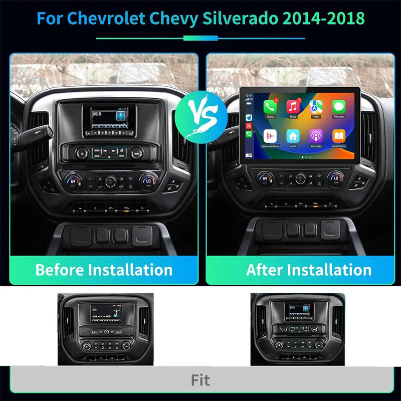 Chevrolet Silverado 13" Android Car Stereo GPS Navigation (2014-2018)