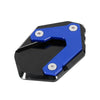 BMW R1200GS LC Kickstand Side Stand Enlarger Plate Pad Blue