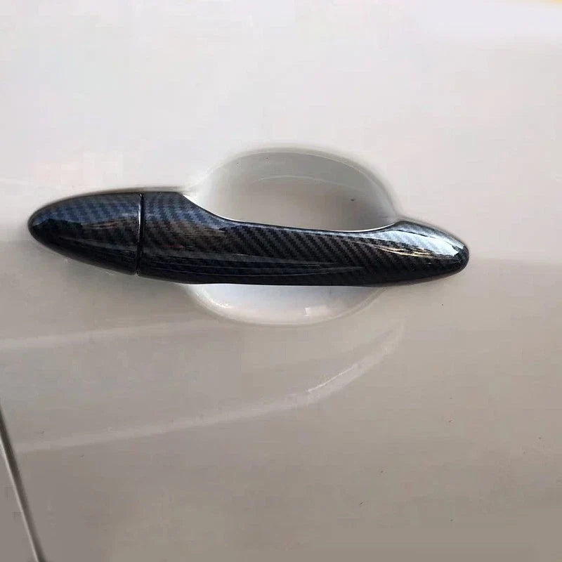 Kia Forte K3 Carbon Fiber Door Handle Trims (2013-2015)