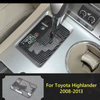 Toyota Highlander 1X Wood Grain Center Console Gear Shift Panel (2008-2013)