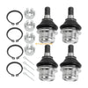 Kawasaki Teryx 750 KRF750 Teryx 800 KRF800 Upper Lower Ball Joint x4 (2008–2013)