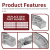 Honda Rancher TRX420FA / FE / FM / TE / TM / FPE / FPM Rear Brake Shoes (2007–2023)