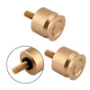Harley Dyna Softail Road King 2 x Seat Bolt Aluminum Anodized Gold (2000-2023)