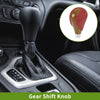 Lexus ES350 2007-2015 - Plastic Faux Leather Red Automatic Gear Shift Knob
