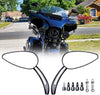 Harley Sportster XL883 1200 Skull Teardrop Rearview Mirrors