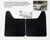 Holden TF Rodeo Isuzu 88-97 Front Mud Flaps Splash Guards (Black Rubber)