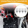 Universal Motorcycle M6 / 35mm / License Plate Screws Cover 4Pcs