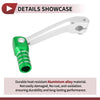 Honda CRF150F (2003-2017) Silver Green Shifter Lever