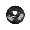 Mini Cooper Carbon Fiber Steering Wheel Center Cover Trim Kit (2010-2016)