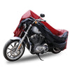 Motorcycle Dust Motorcycle Cover XXXL Red&Black Outdoor UV Rain Snow