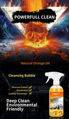 Car Interior & Household Natural Orange Oil Cleansing Bubble Cleaner