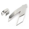 Toyota Rav4 Chrome Door Window A/C Pillar Post Molding Cover (2019-2021)