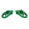 Kawasaki KDX200 KDX250 KDX220R KX125 KX250 MX Style Foot Pegs (1995-2006)