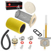 Yamaha KODIAK 400 4WD Air Filter & End Cap Fuel Valve Petcock (1993–1999)