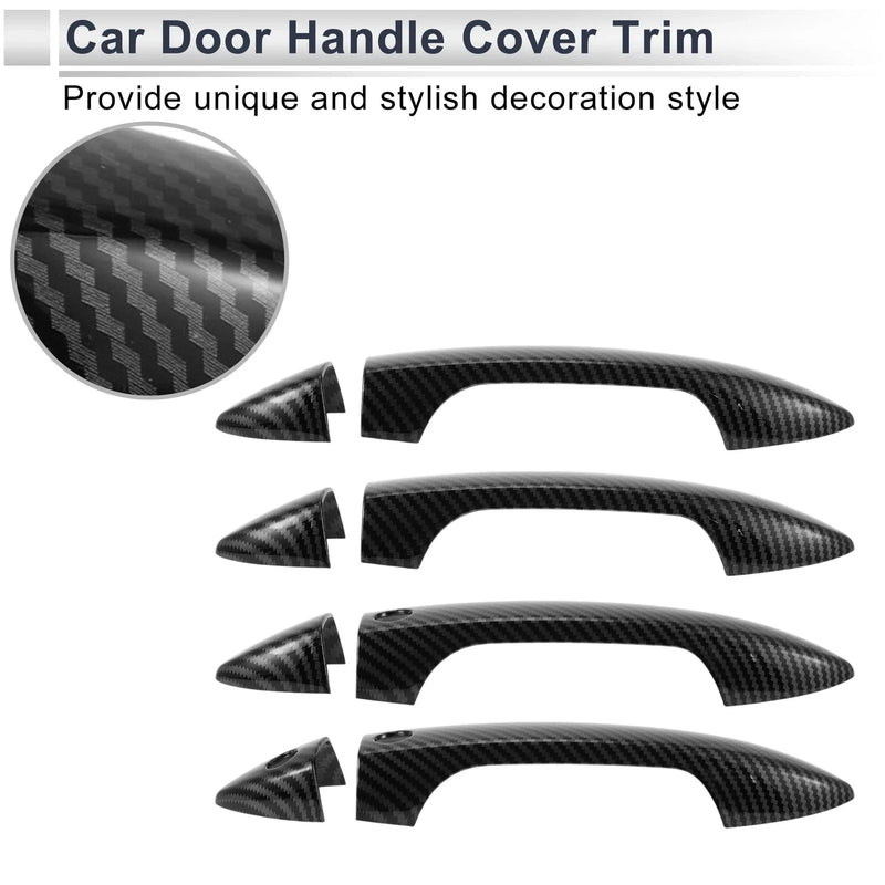 Honda Accord (2018-2023) - Carbon Fiber Black Door Handle Cover