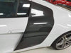 08-15 Audi R8 Coupe V10 Real Carbon Fiber Exterior Door Side Fender Blade