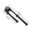 Hunting & Shooting 6.5"-9" Tactical 360° Swivel QD Rifle Bipod Mount