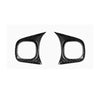 Fiat 500 2020-2023 Carbon Fiber Steering Wheel Button Trim