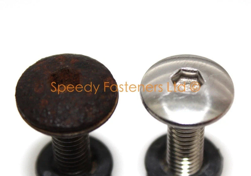 Yamaha R6 Stainless Steel Fairing Screen Bolt Screw Clip (2017–2021)